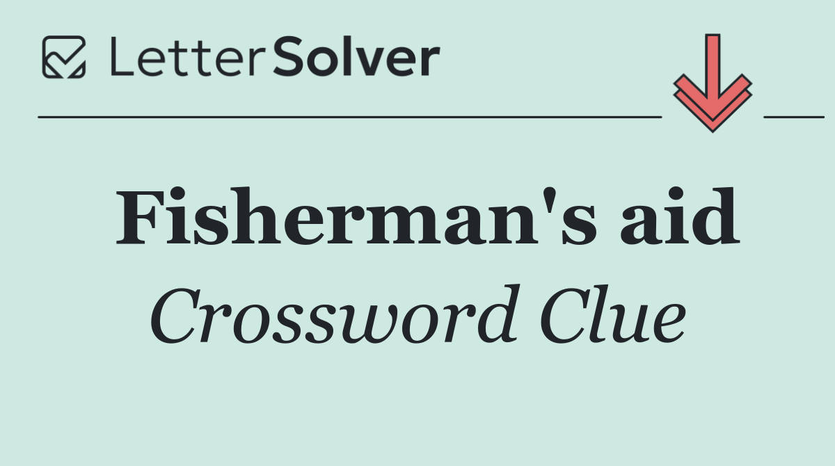 Fisherman's aid