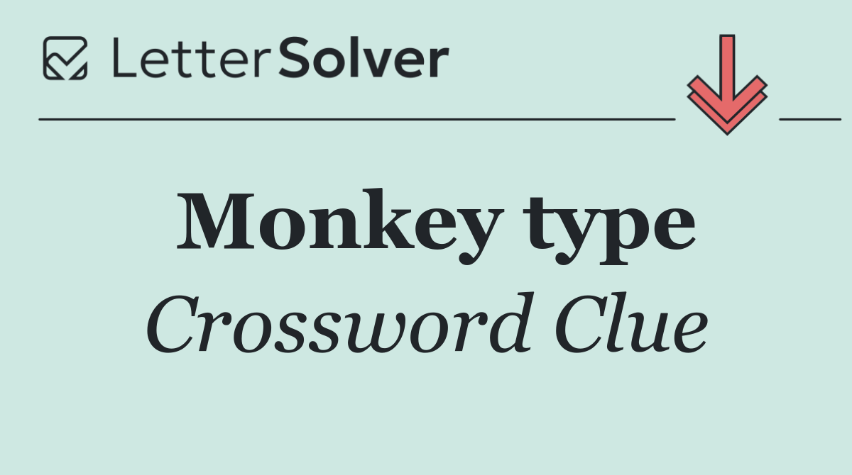 Monkey type