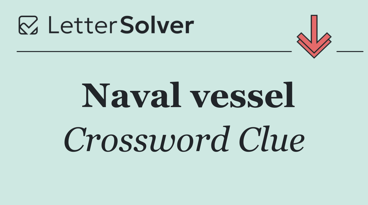 Naval vessel