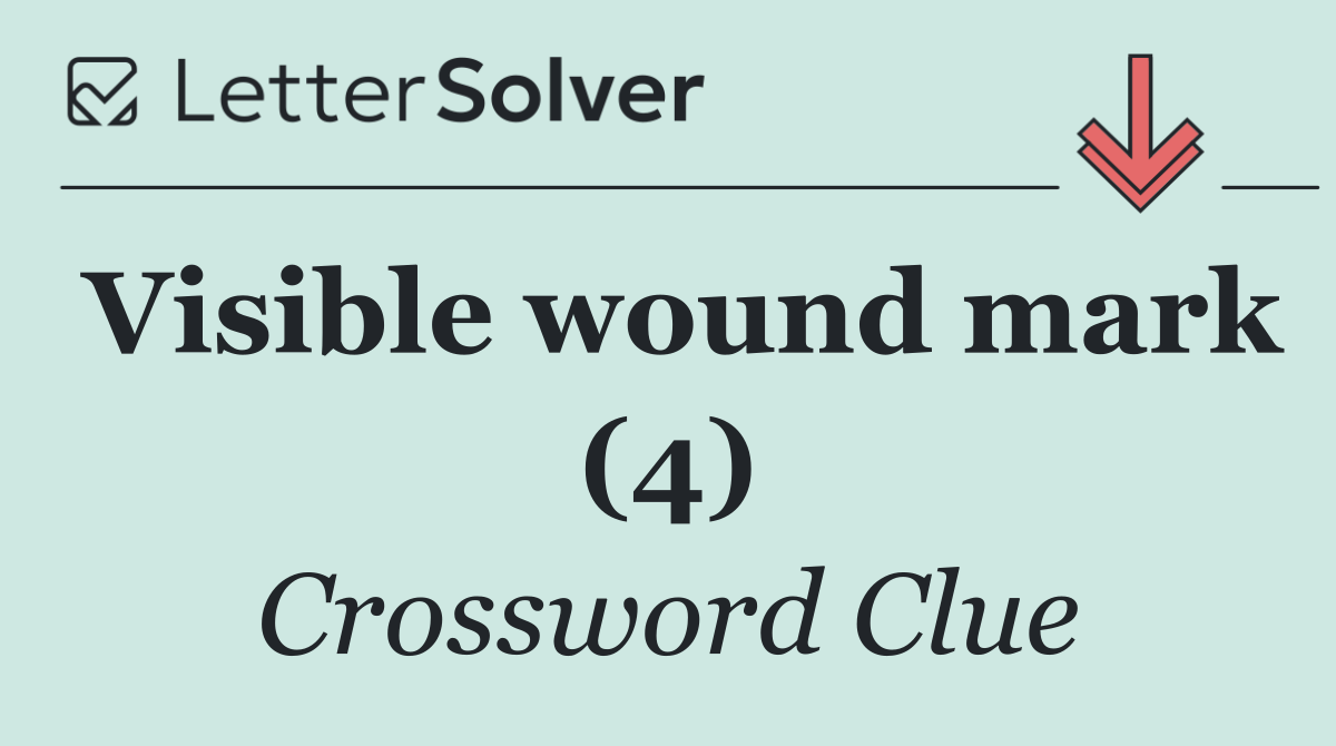 Visible wound mark (4)