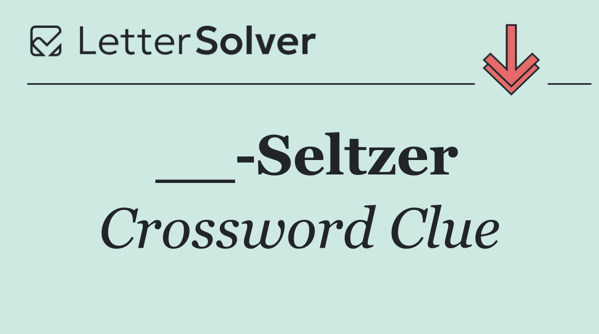 __ Seltzer