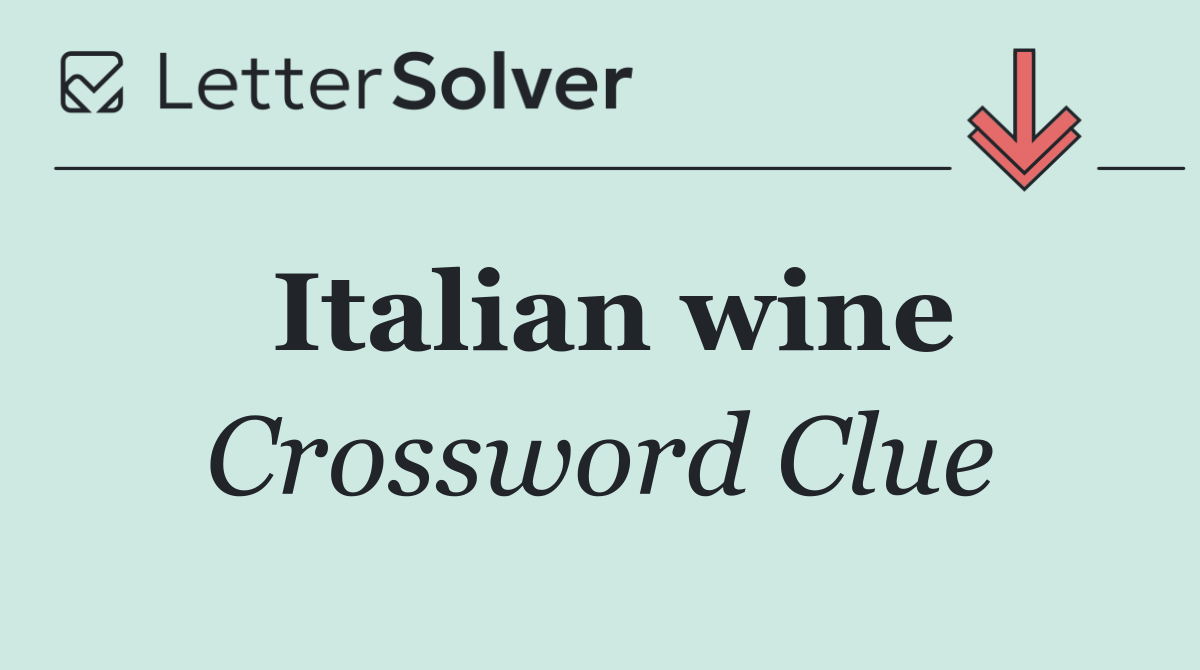 Italian wine
