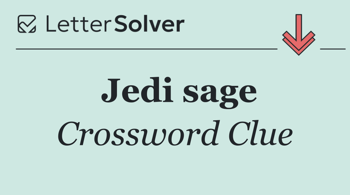 Jedi sage