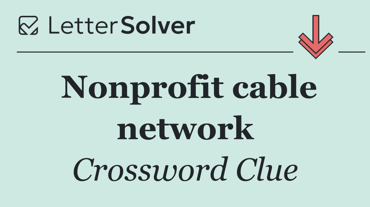 Nonprofit cable network