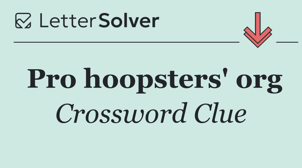 Pro hoopsters' org