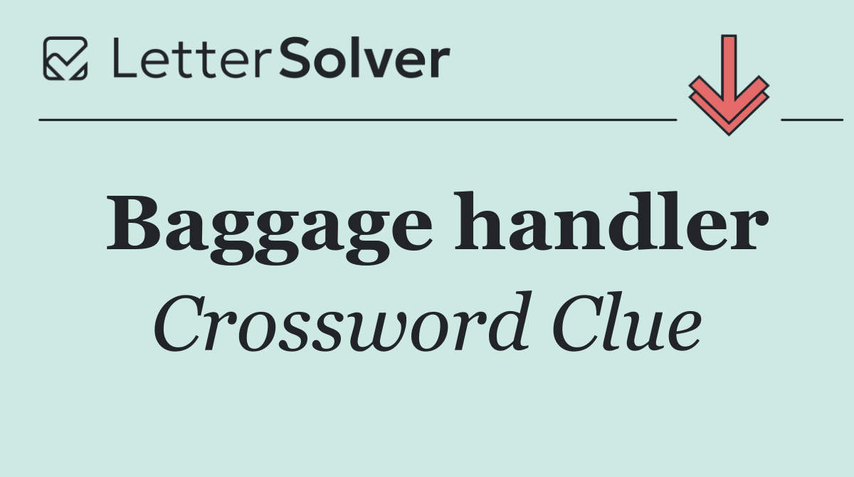 Baggage handler