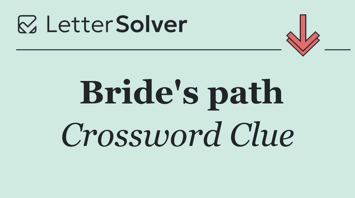 Bride's path