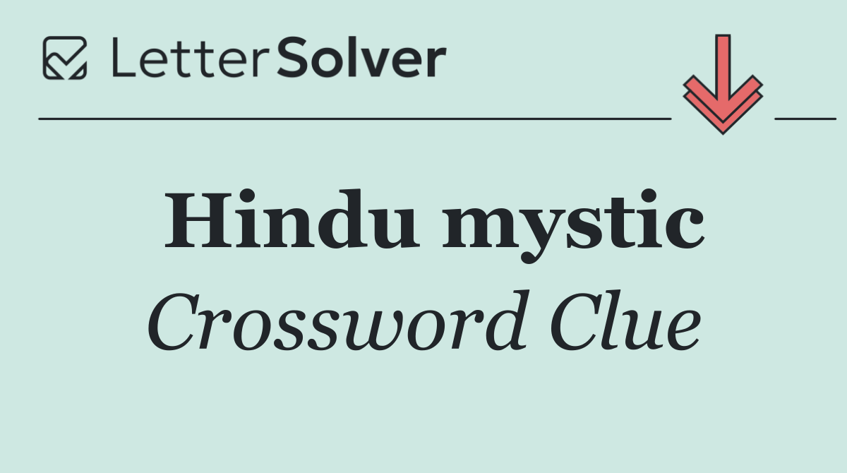Hindu mystic