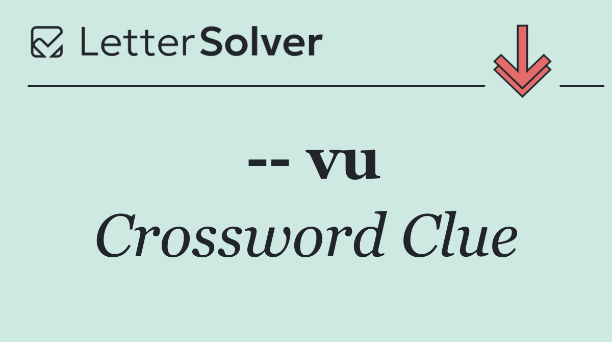    vu