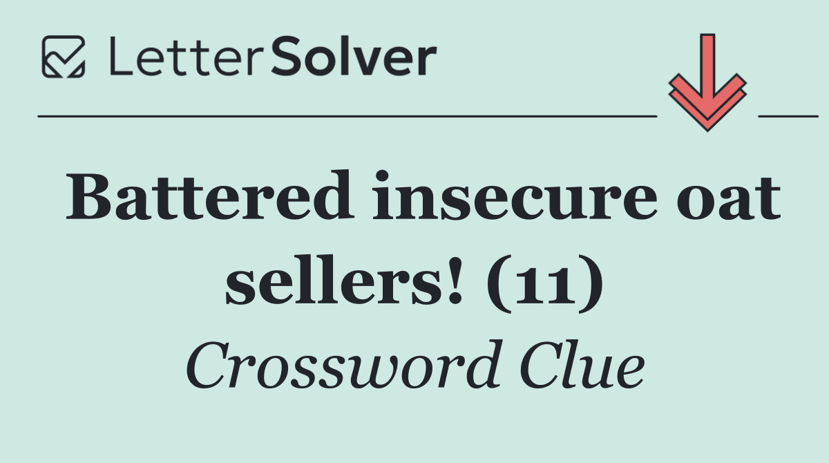 Battered insecure oat sellers! (11)