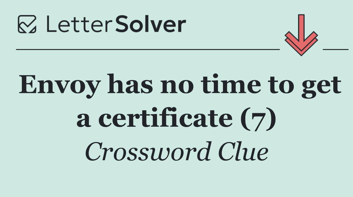 Envoy has no time to get a certificate (7)