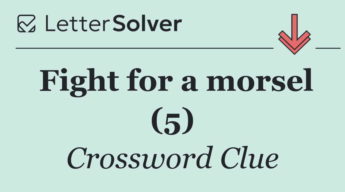 Fight for a morsel (5)