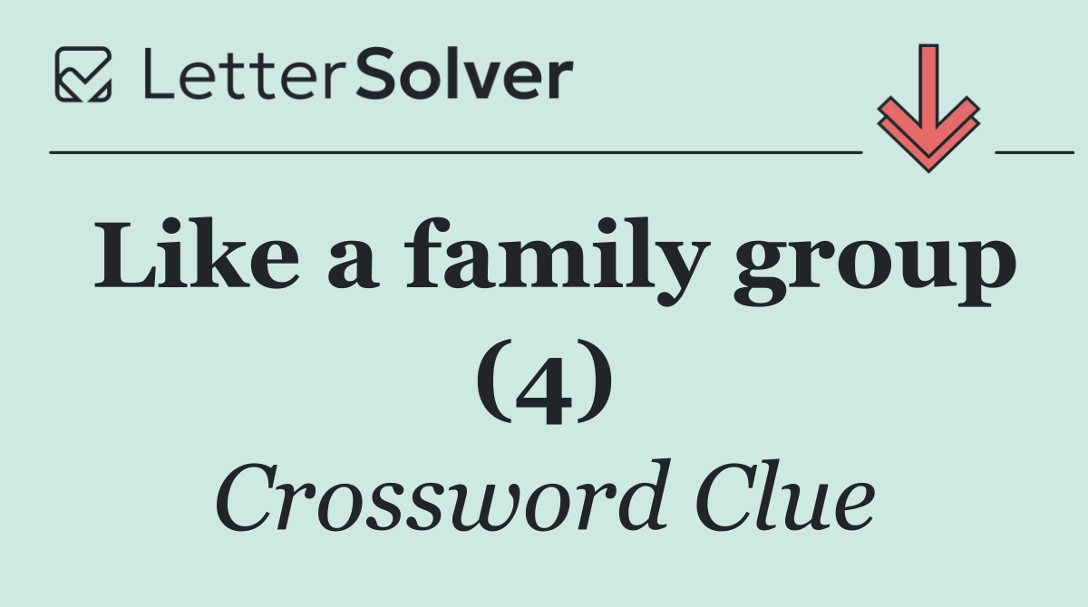 Like a family group (4)