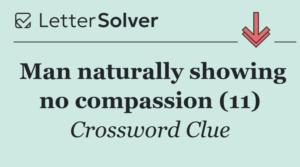 Man naturally showing no compassion (11)
