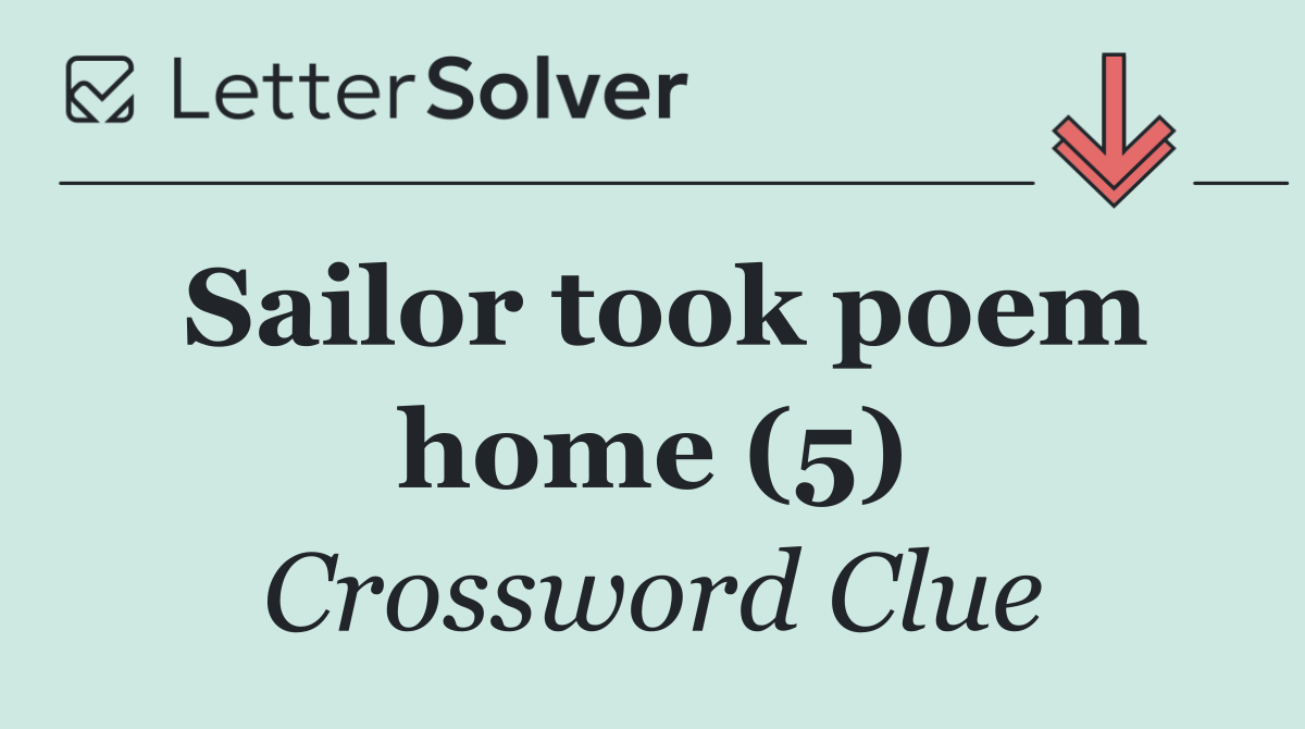 Sailor took poem home (5)