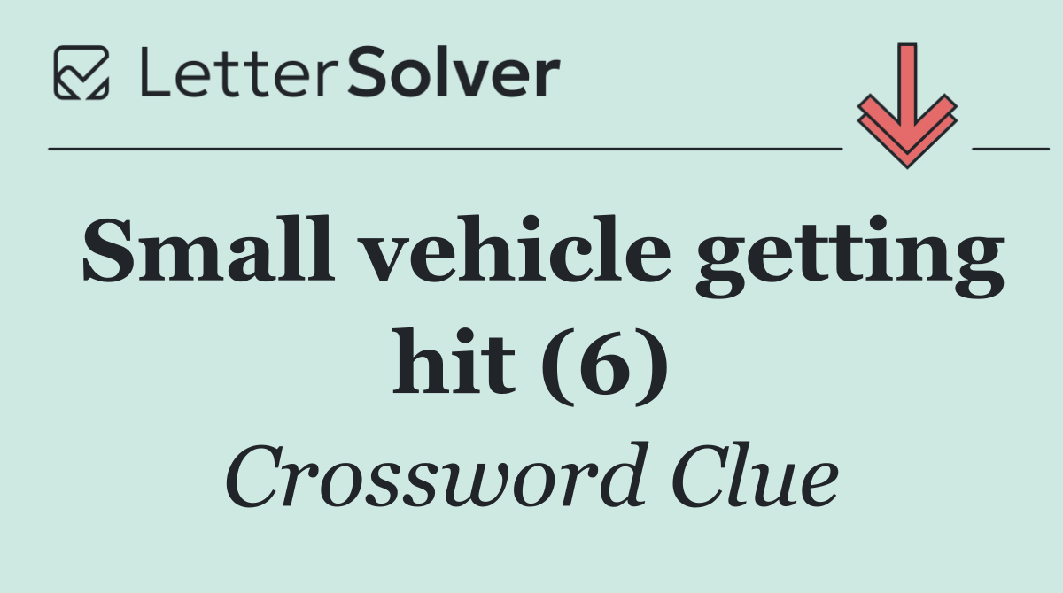 Small vehicle getting hit (6)