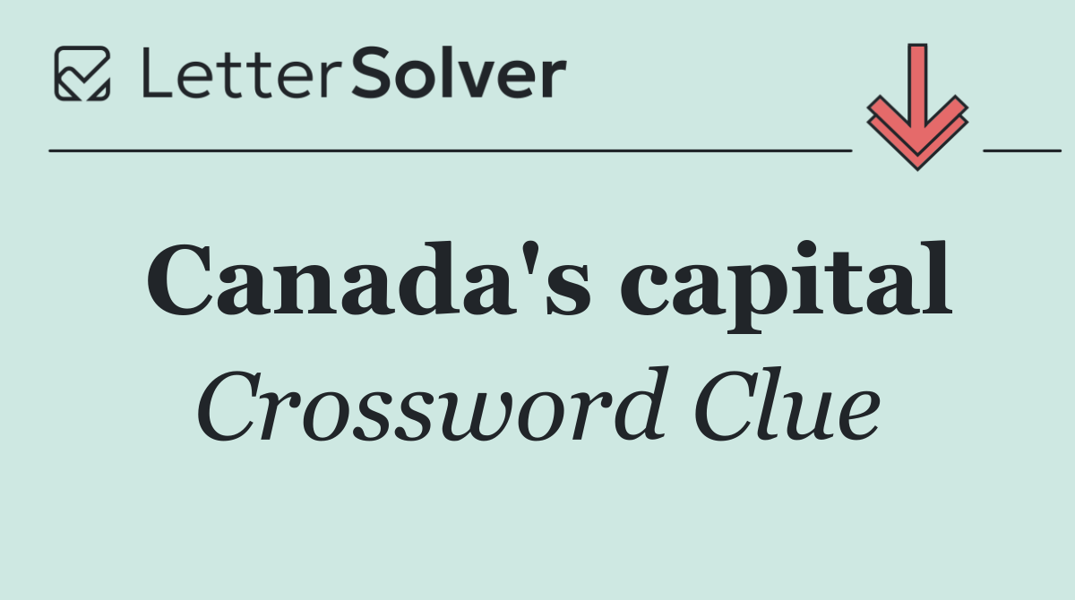 Canada's capital