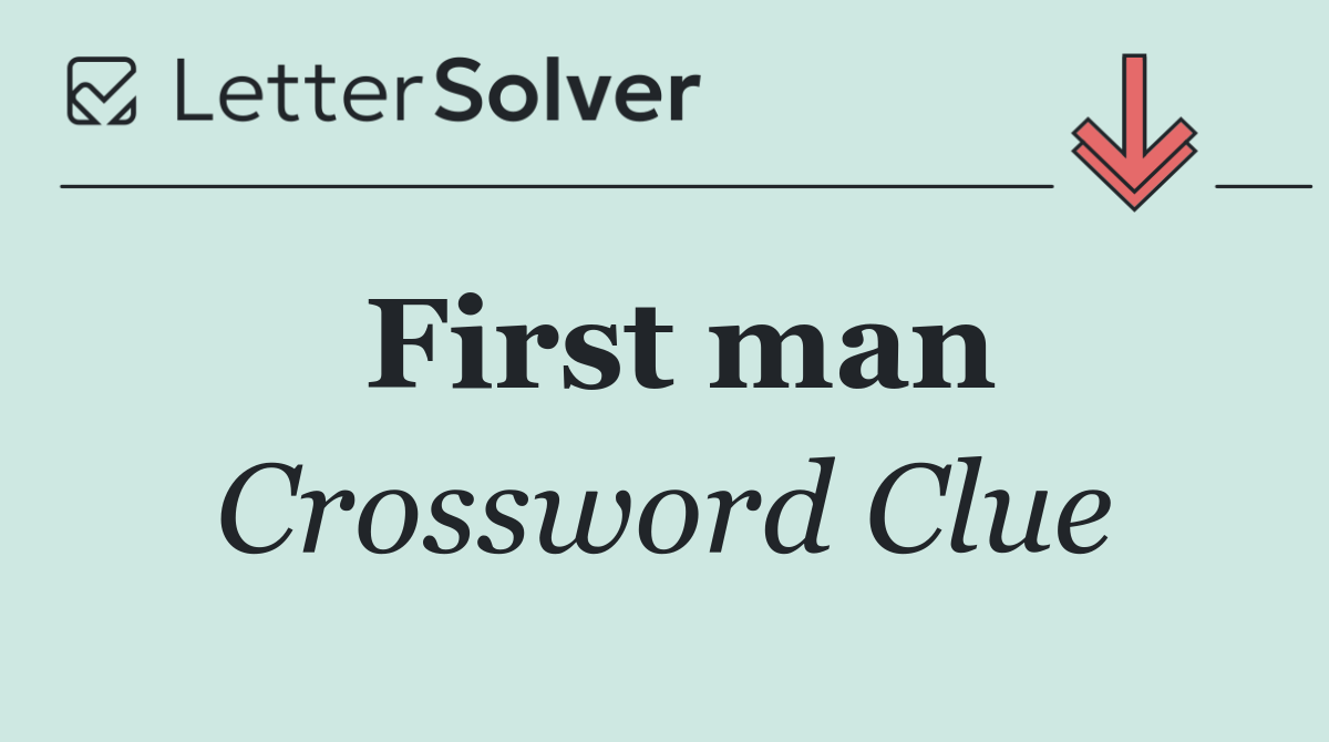 First man