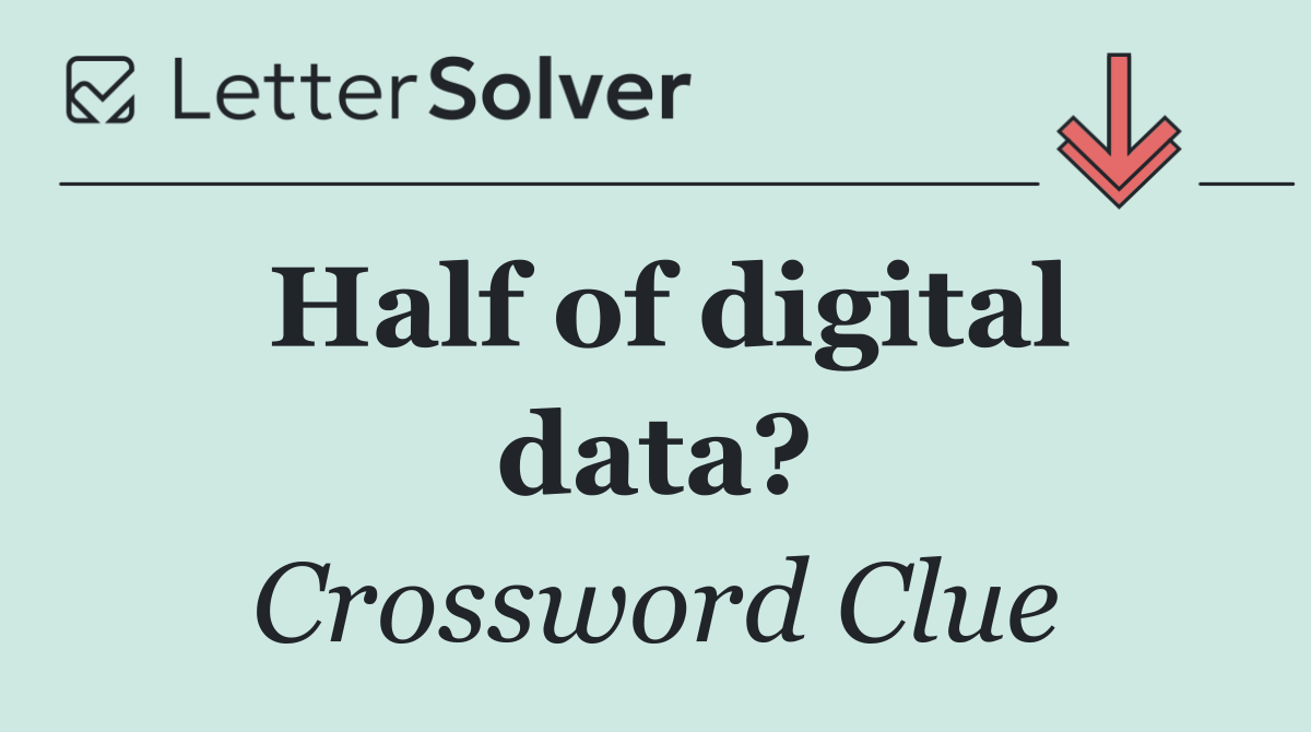 Half of digital data?