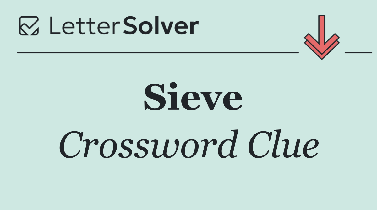 Sieve