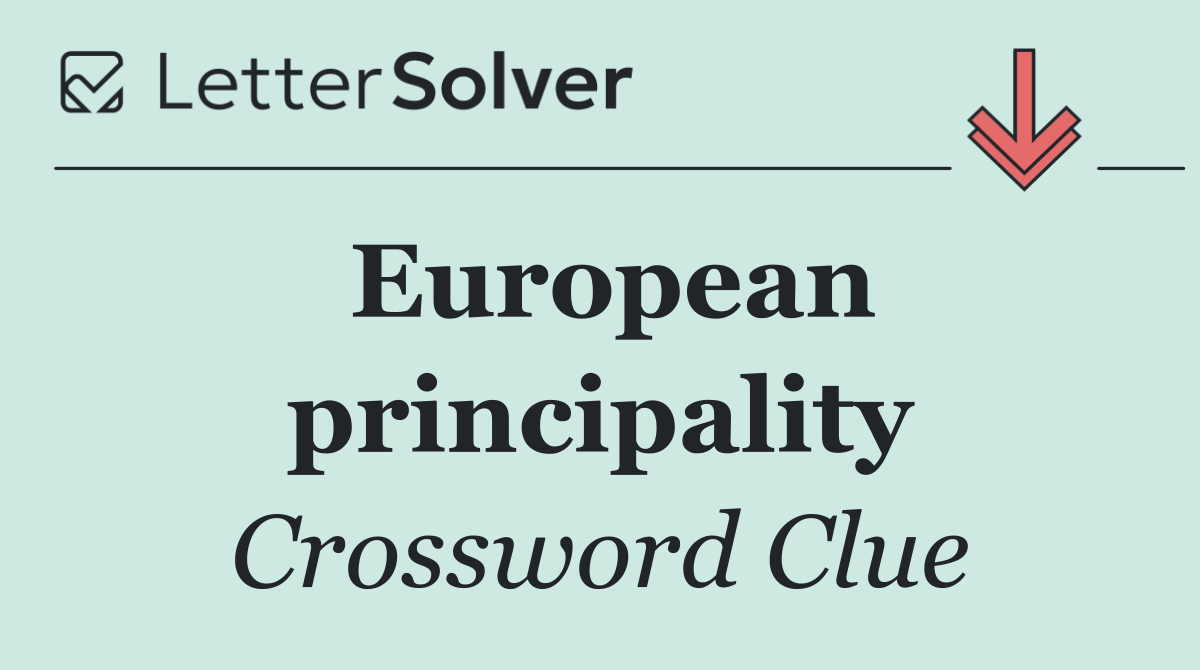 European principality