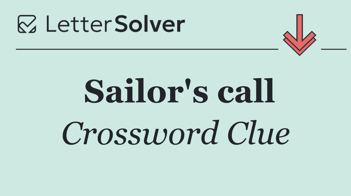 Sailor's call