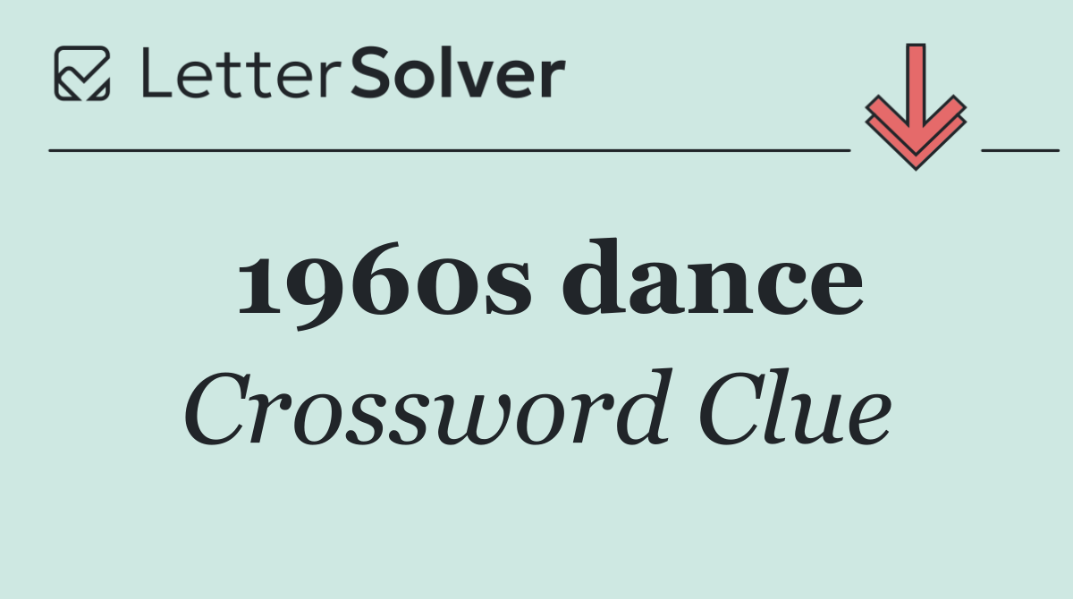 1960s dance