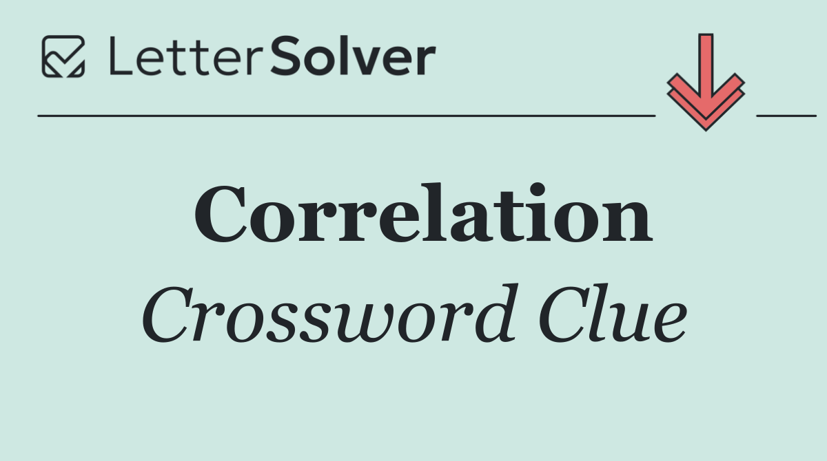 Correlation
