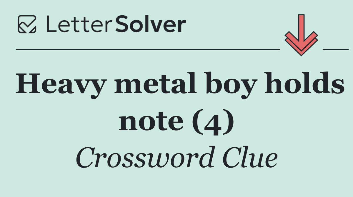 Heavy metal boy holds note (4)