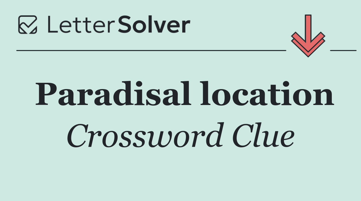 Paradisal location