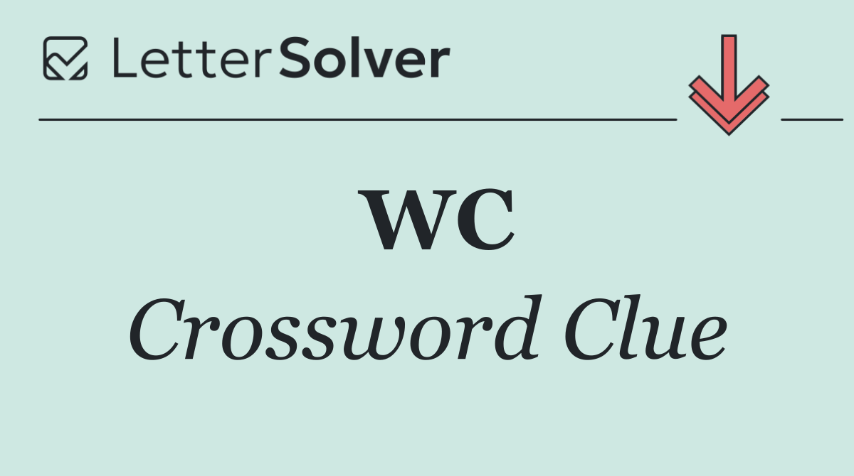 WC
