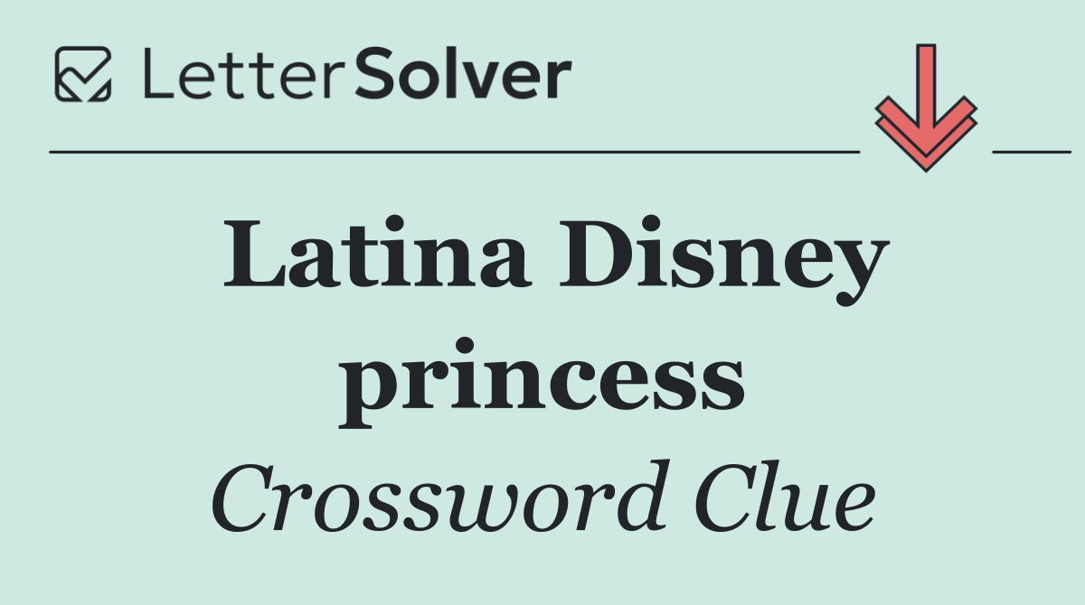 Latina Disney princess