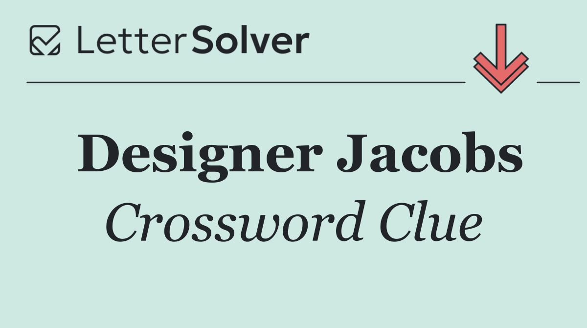 Designer Jacobs