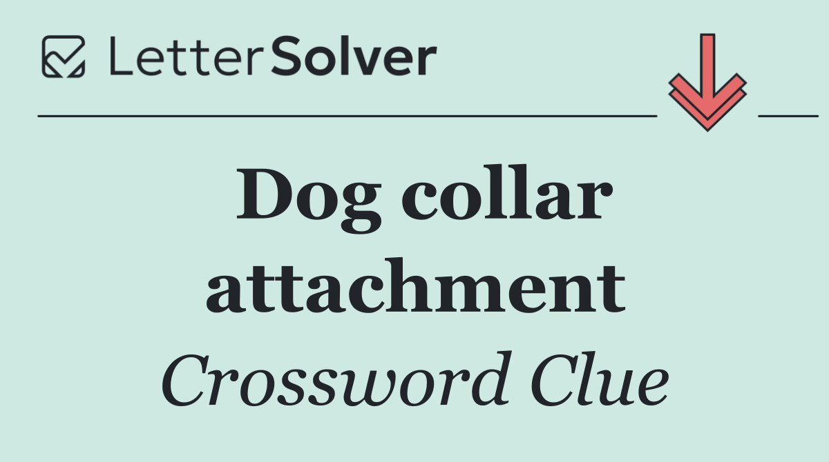 Dog collar attachment