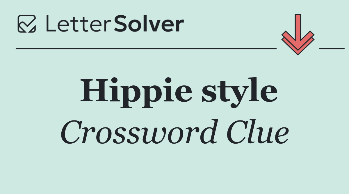 Hippie style