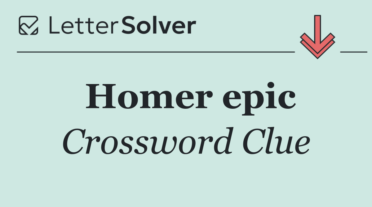 Homer epic