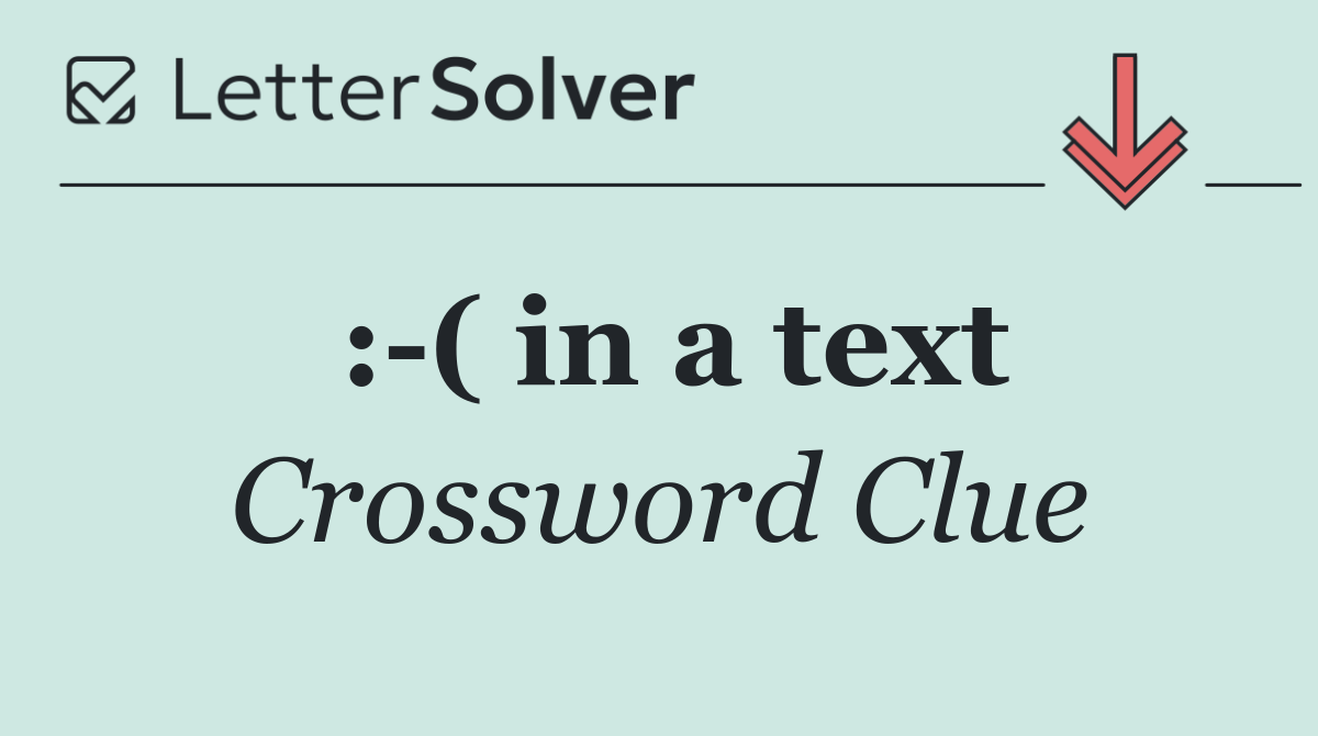 : ( in a text