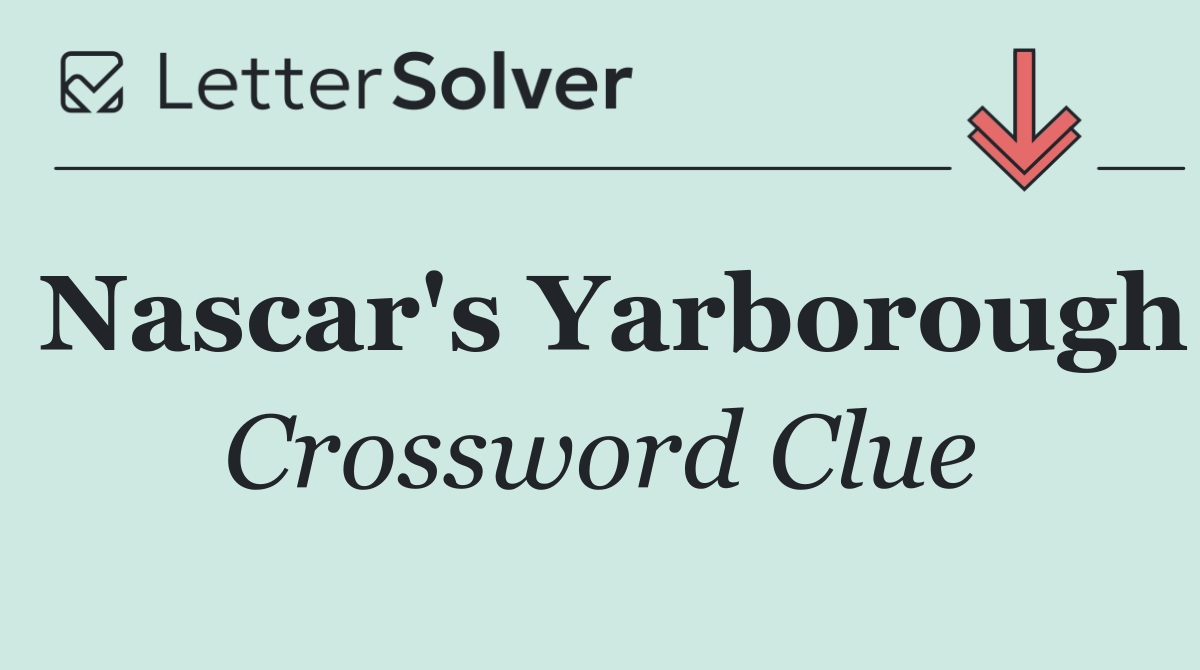 Nascar's Yarborough