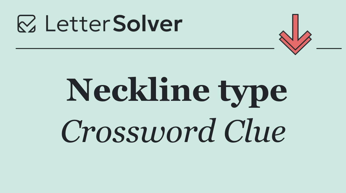 Neckline type