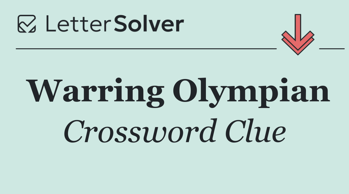 Warring Olympian